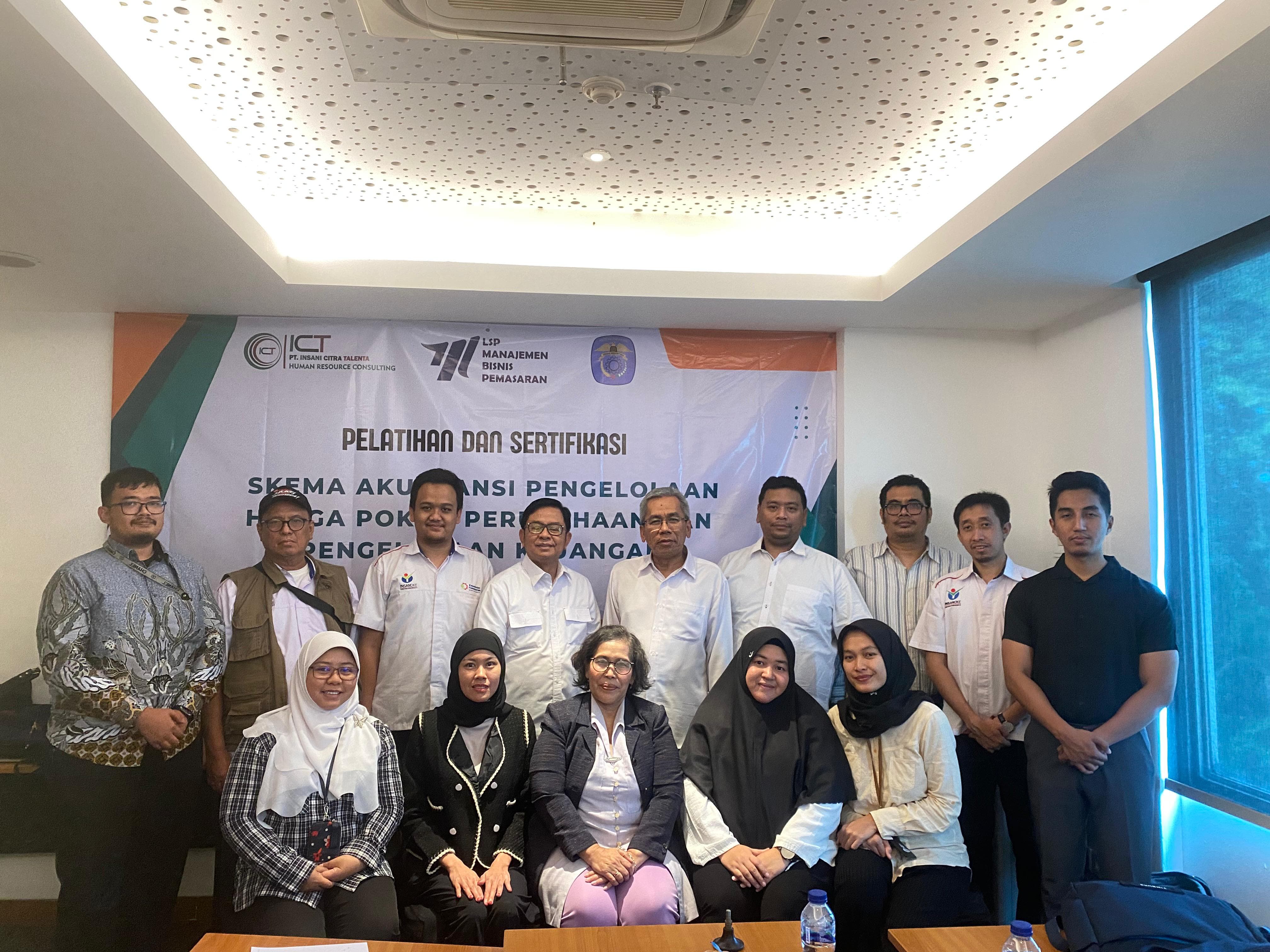 PT. Insani Citra Talenta Selenggarakan Pelatihan & Sertifikasi Skema Akuntansi Bersama Politeknik STMI Jakarta